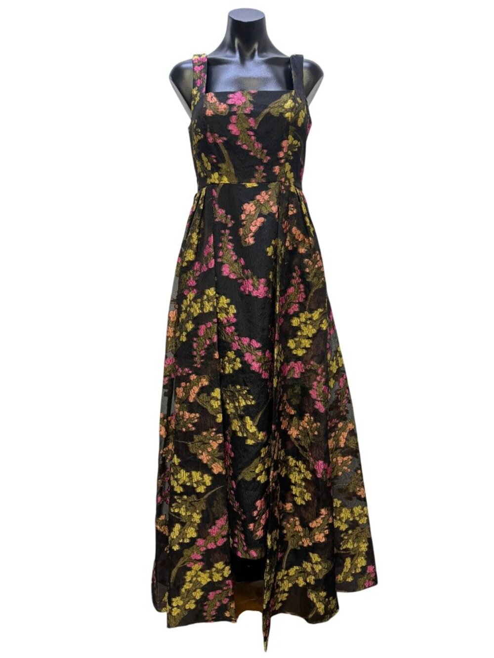 NWT Alex Marie Black Multi Dress Size 4
